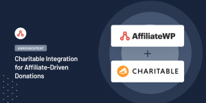 [new] charitable integration for affiliate driven donations
